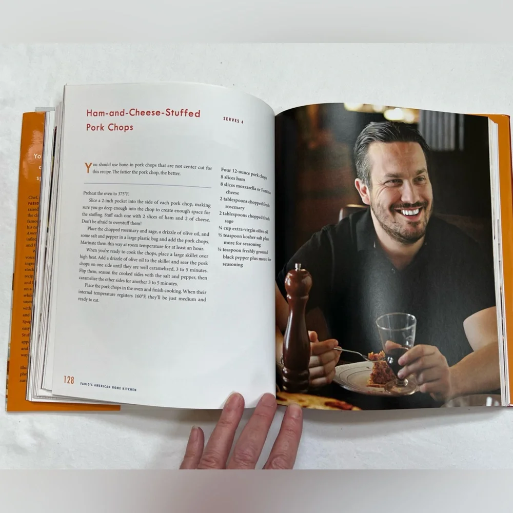 Bobby Flay Fabio Vivani 2 Cookbooks Boy Gets Grill Fabio's American Home Kitchen